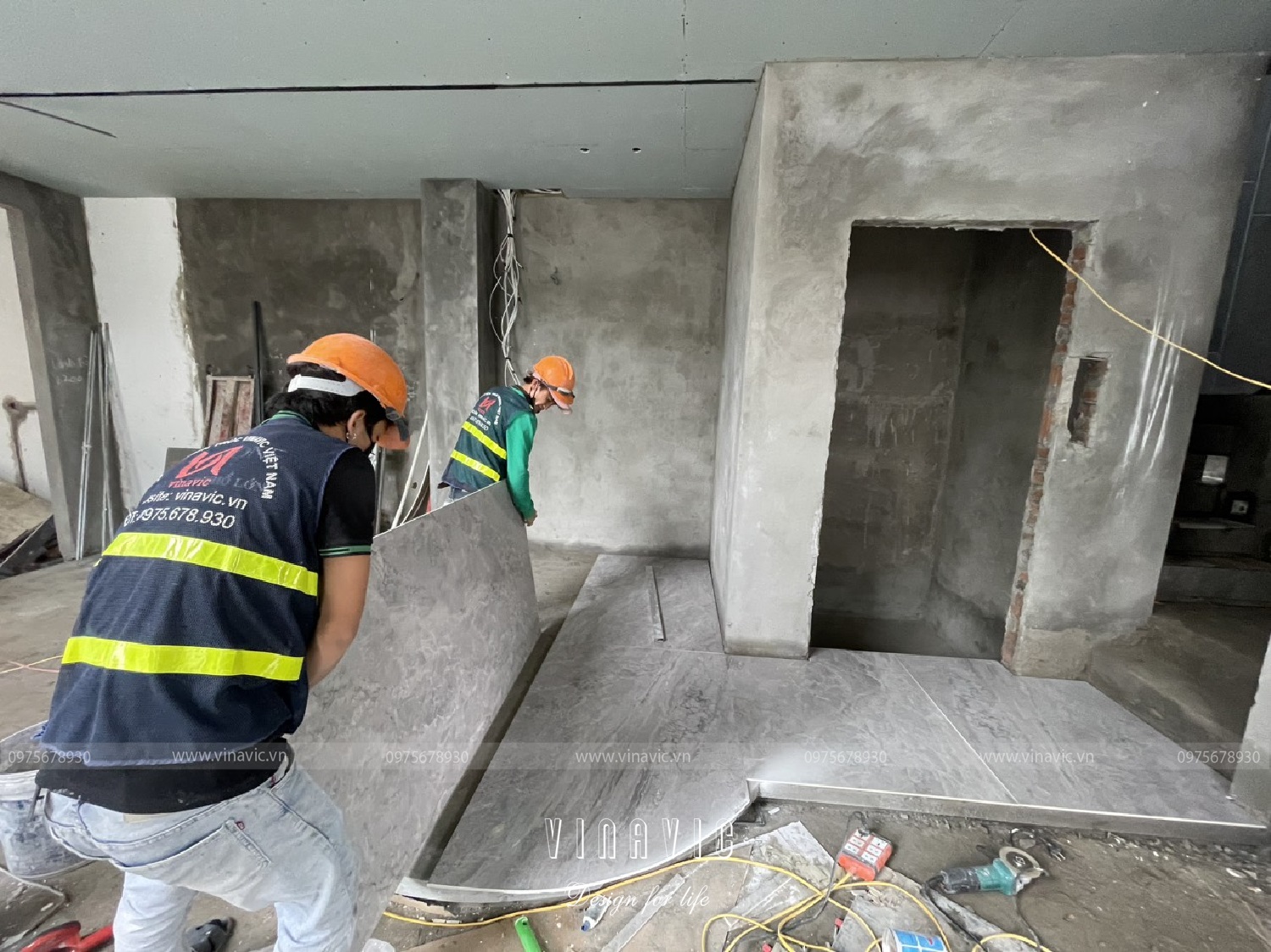 Cải tạo nội thất biệt thự 3 tầng 91m2 (CĐT: Mrs Hoàng - Hoài Đức) TCBT2243