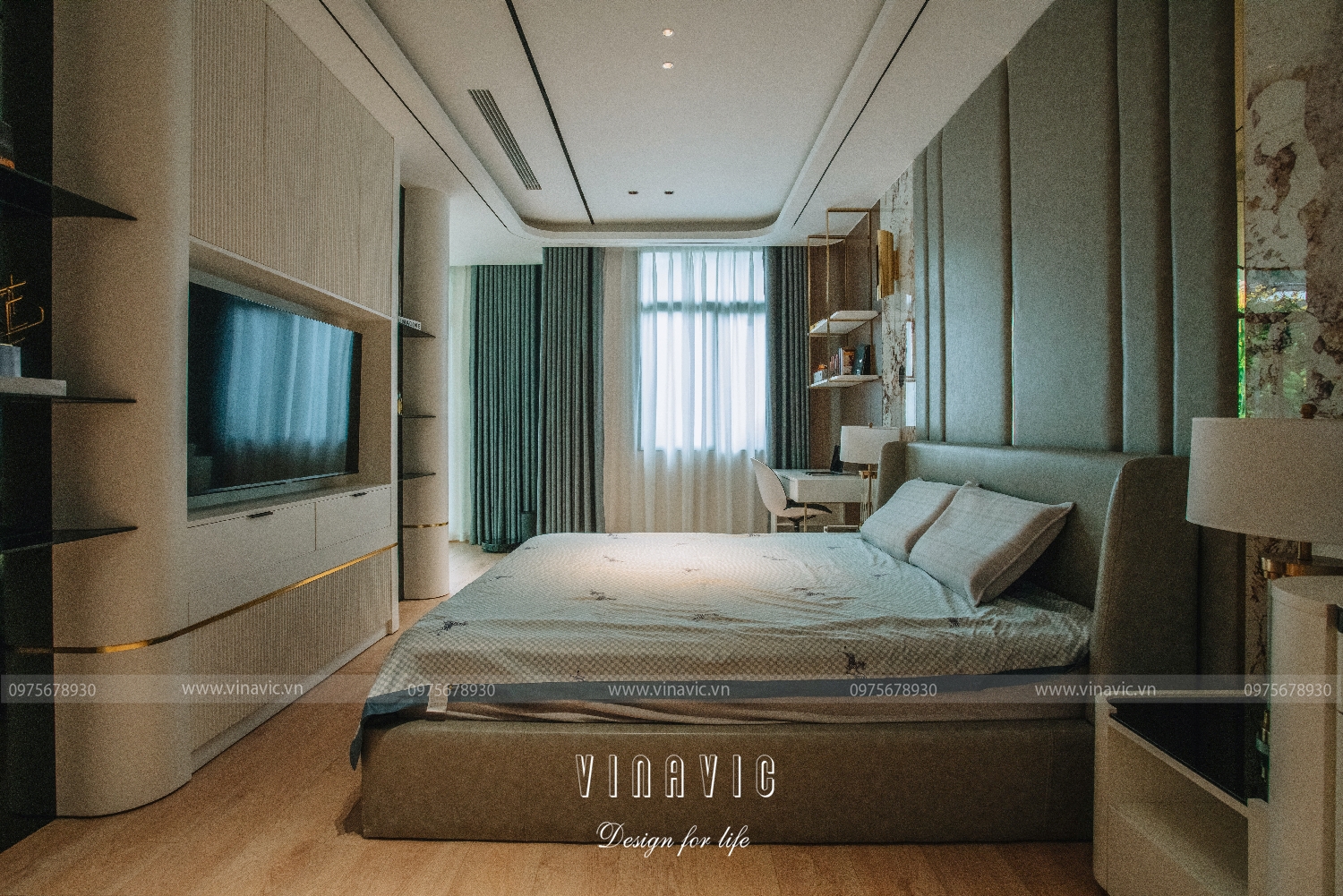 Cải tạo nội thất biệt thự 3 tầng 91m2 (CĐT: Mrs Hoàng - Hoài Đức) TCBT2243