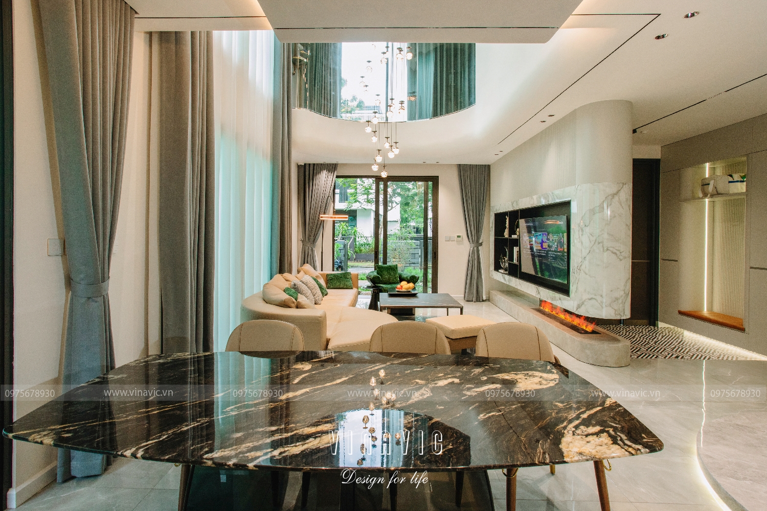 Cải tạo nội thất biệt thự 3 tầng 91m2 (CĐT: Mrs Hoàng - Hoài Đức) TCBT2243