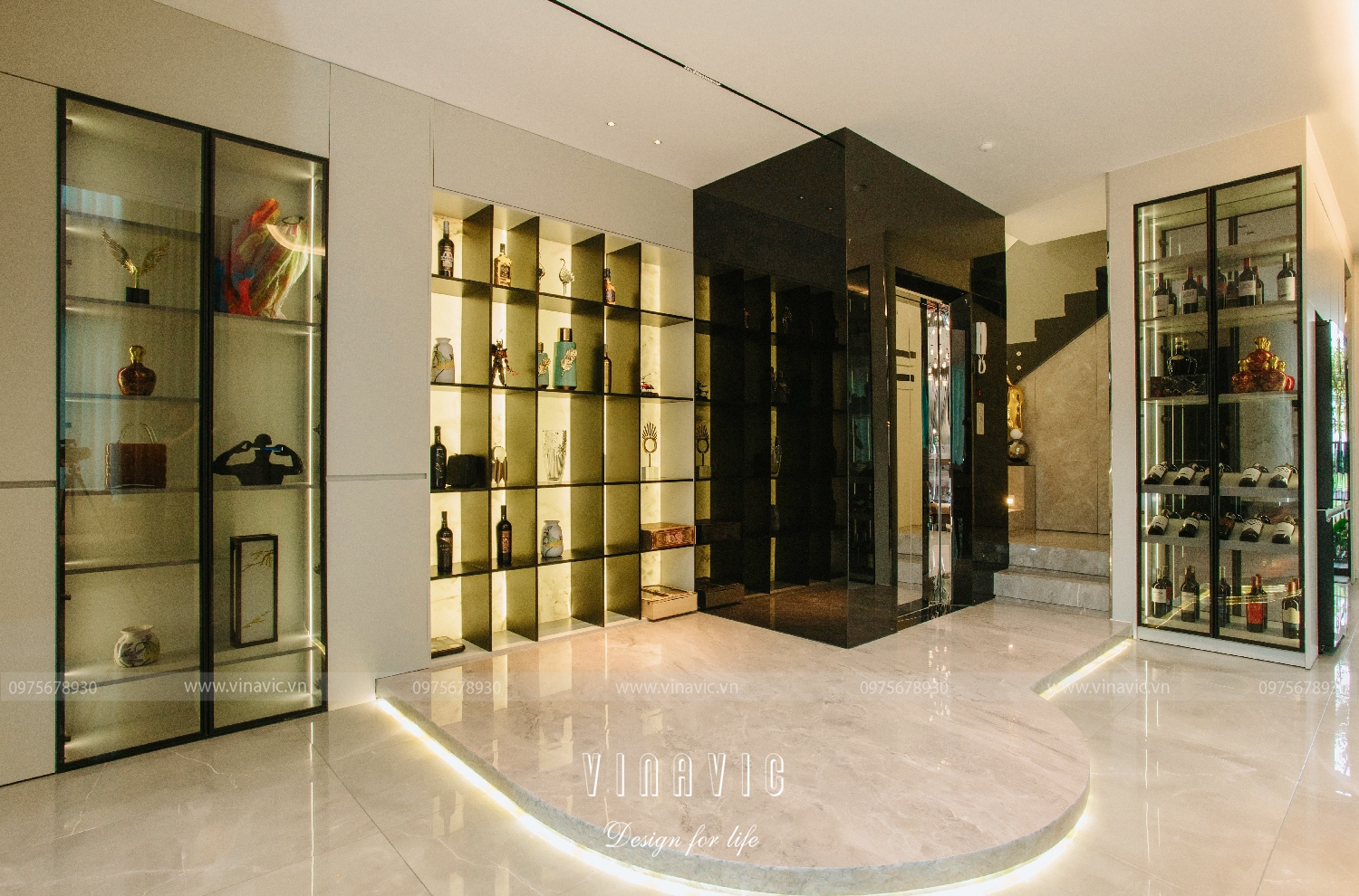 Cải tạo nội thất biệt thự 3 tầng 91m2 (CĐT: Mrs Hoàng - Hoài Đức) TCBT2243