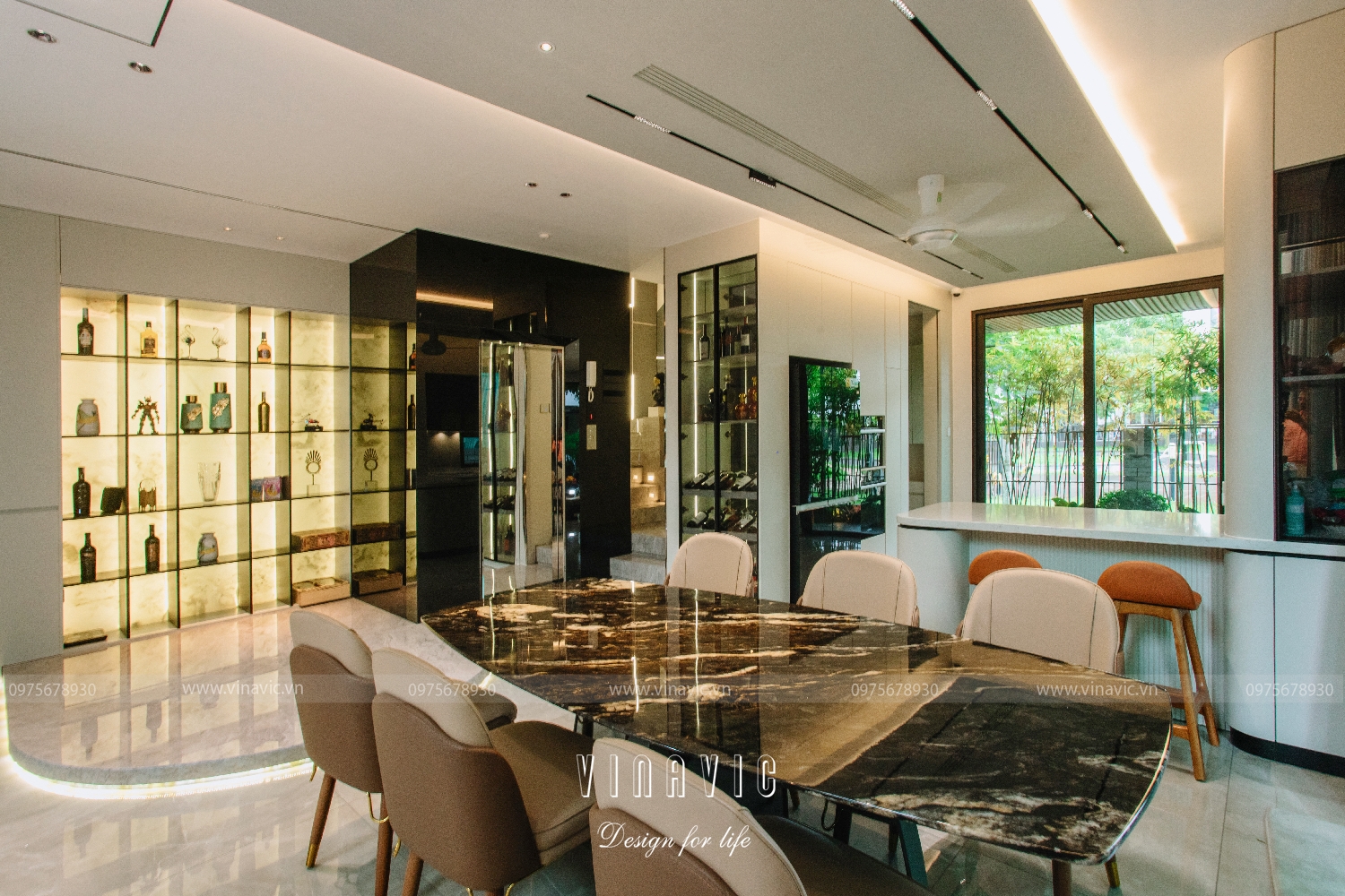 Cải tạo nội thất biệt thự 3 tầng 91m2 (CĐT: Mrs Hoàng - Hoài Đức) TCBT2243