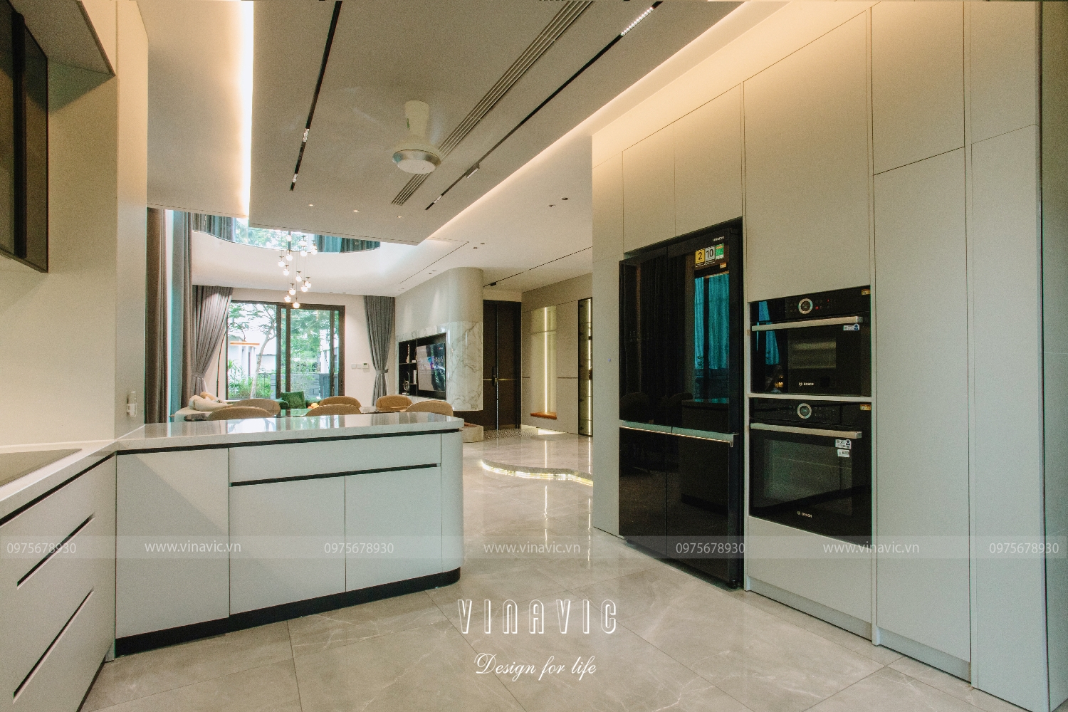 Cải tạo nội thất biệt thự 3 tầng 91m2 (CĐT: Mrs Hoàng - Hoài Đức) TCBT2243