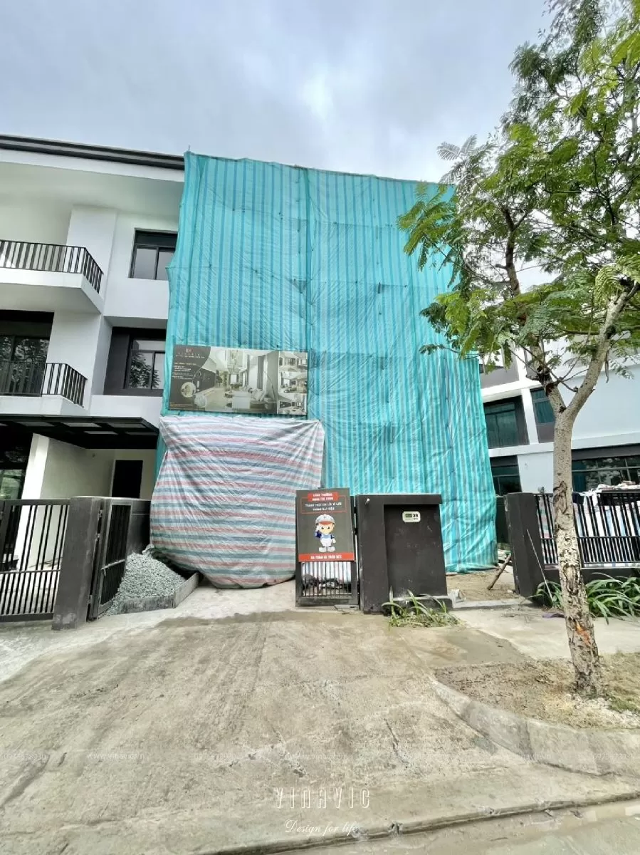 Cải tạo nội thất biệt thự 3 tầng 91m2 (CĐT: Mrs Hoàng - Hoài Đức) TCBT2243