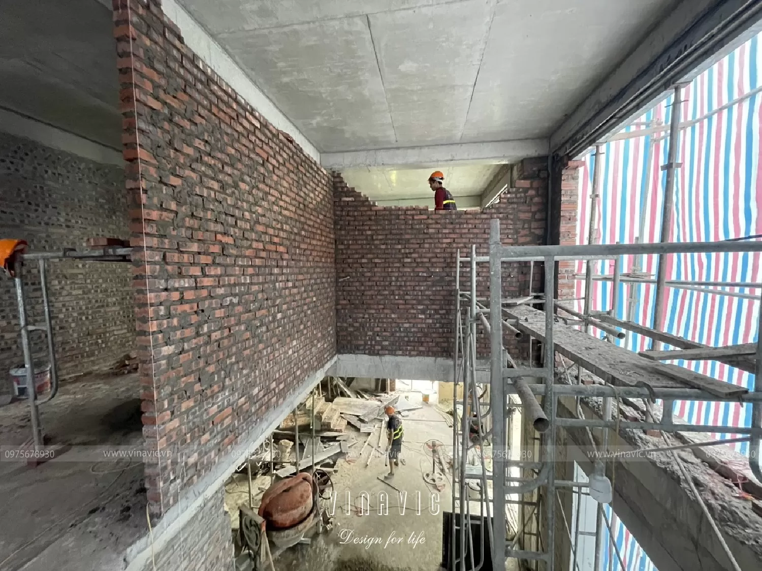 Cải tạo nội thất biệt thự 3 tầng 91m2 (CĐT: Mrs Hoàng - Hoài Đức) TCBT2243