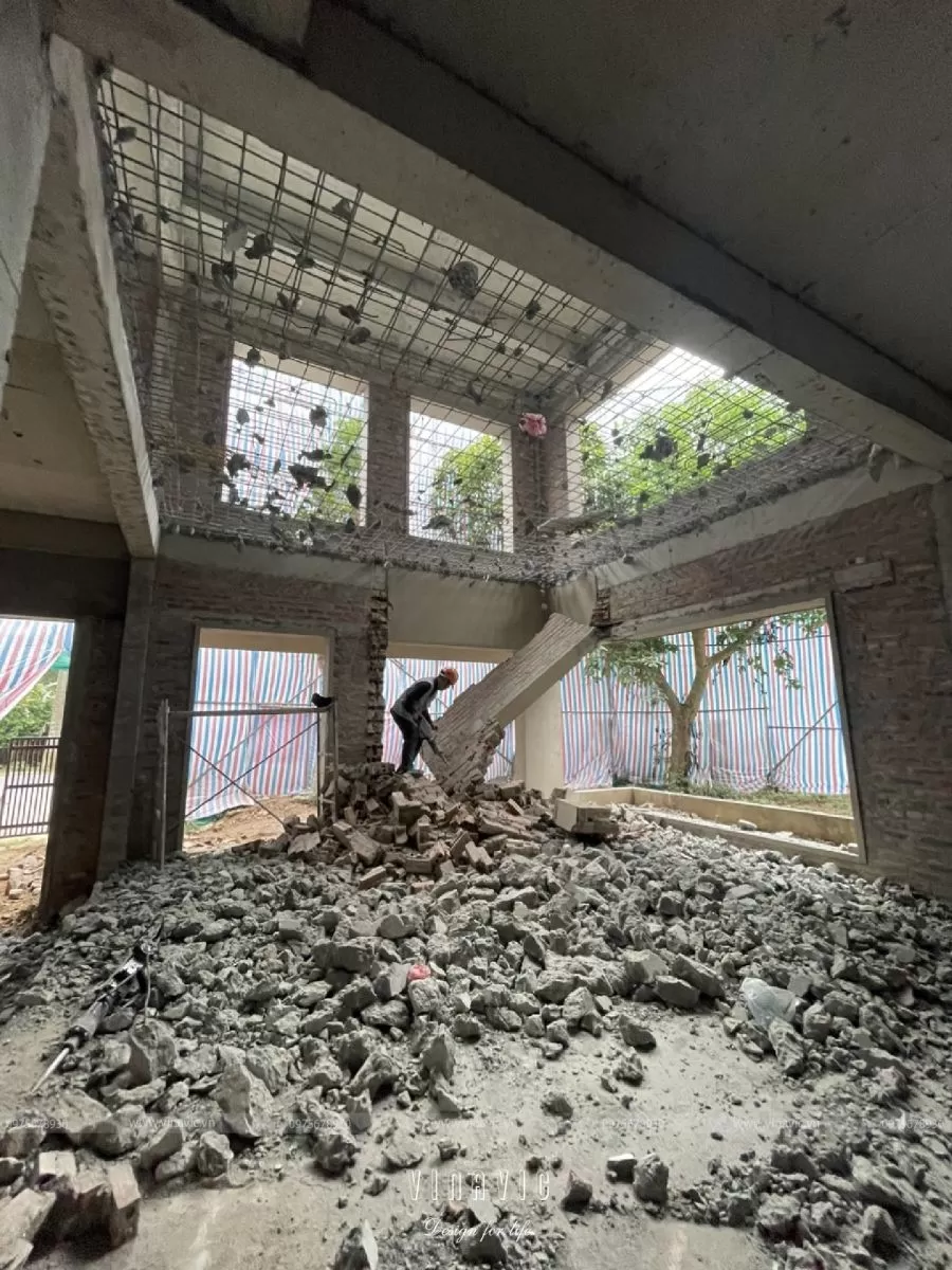 Thi công cải tạo biệt thự tân cổ điển 196m2 (CĐT: Mrs Út - Hà Nội) TCBT2244