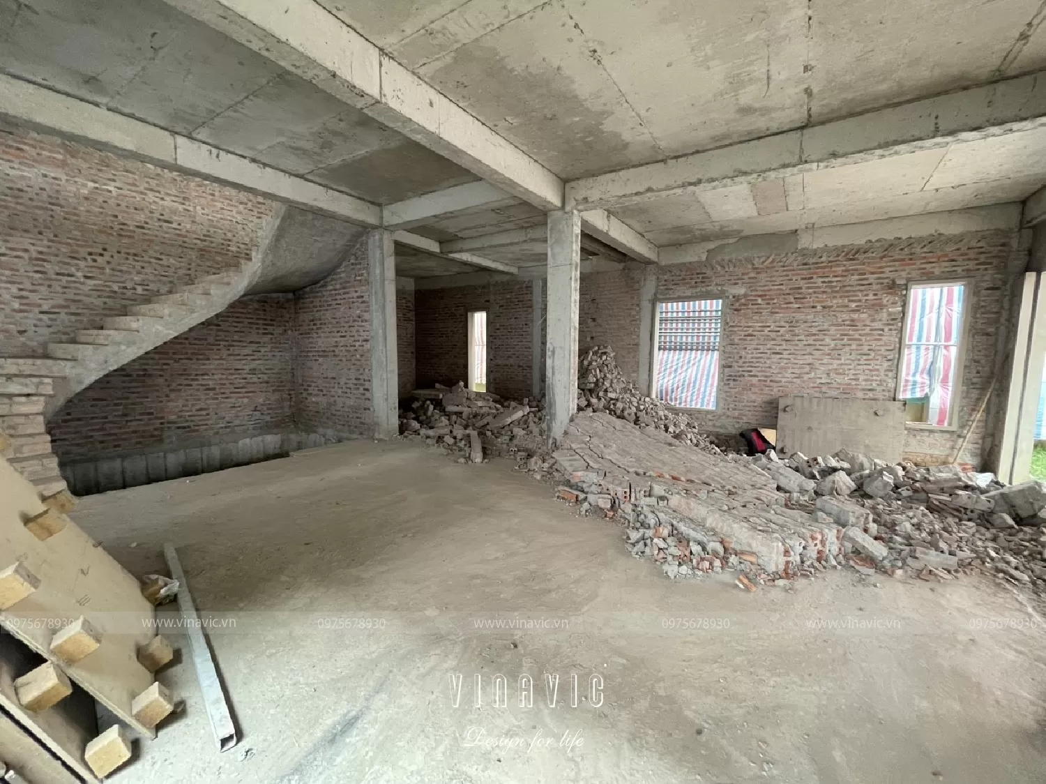 Làm mới không gian mà vẫn giữ nguyên kết cấu cũ.