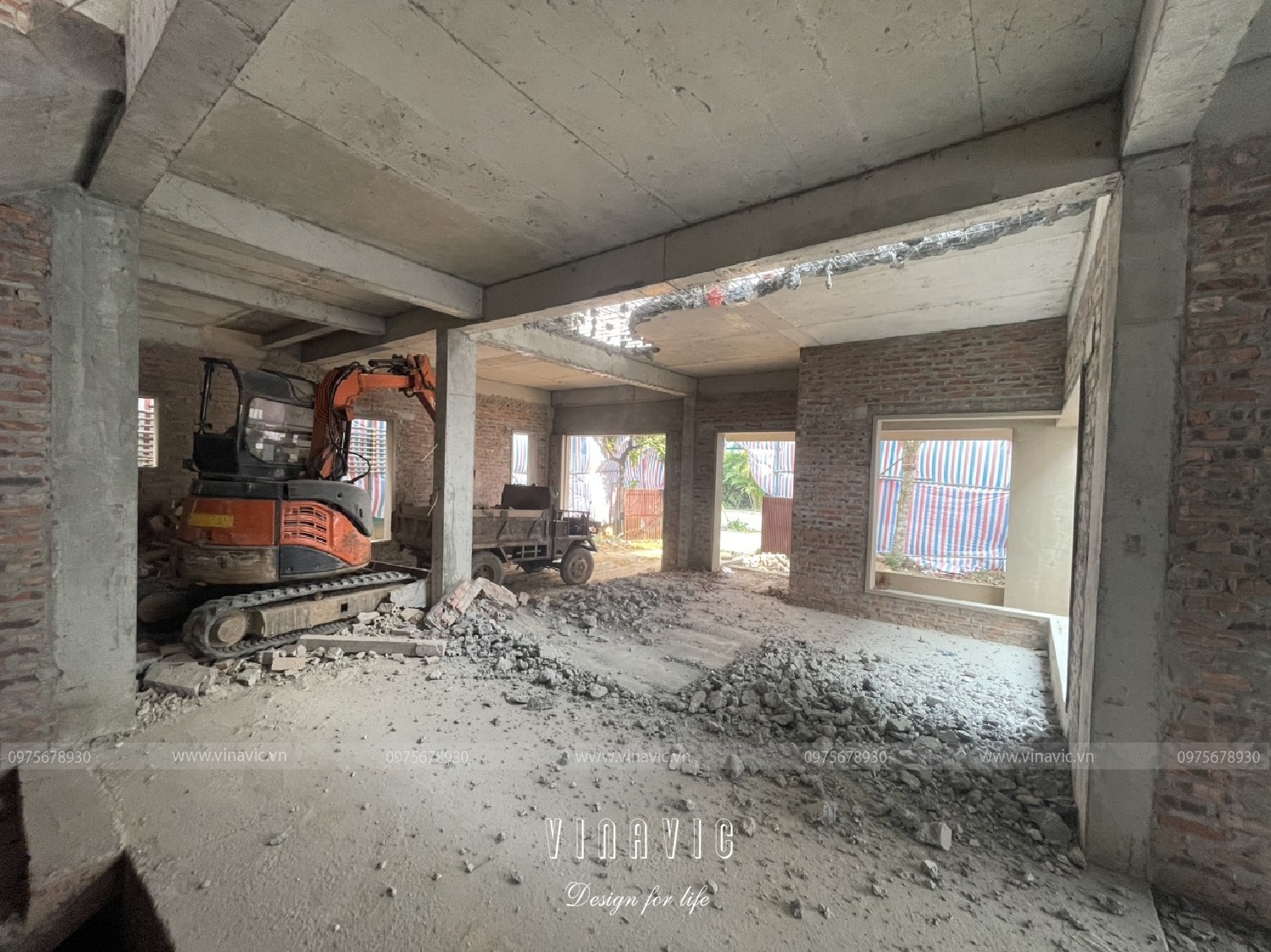 Thi công cải tạo biệt thự tân cổ điển 196m2 (CĐT: Mrs Út - Hà Nội) TCBT2244