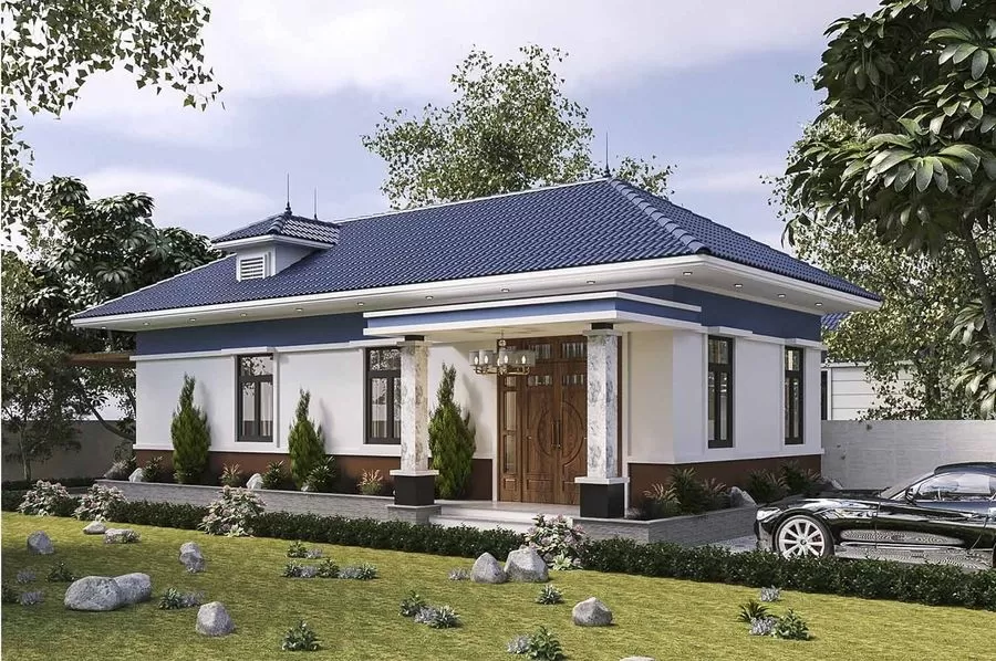 Mẫu nhà ống kiểu Nhật truyền thống tối giản