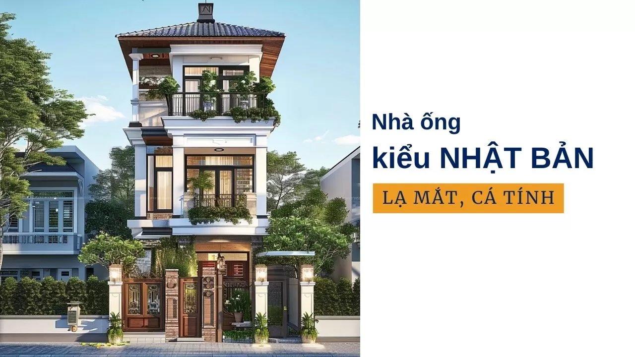 khám phá 22 mẫu nhà ống kiểu Nhật đẹp cá tính lạ mắt dành cho bạn 