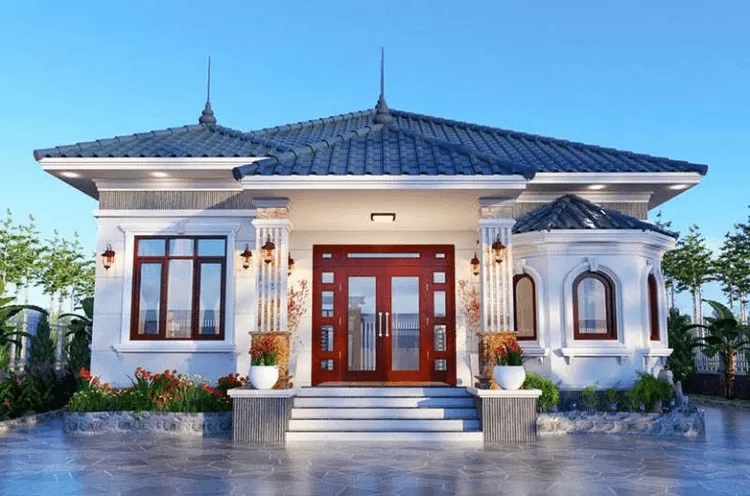 Nhà cấp 4 kiểu Nhật được thiết kế để phù hợp với thẩm mỹ và khí hậu của Việt Nam.