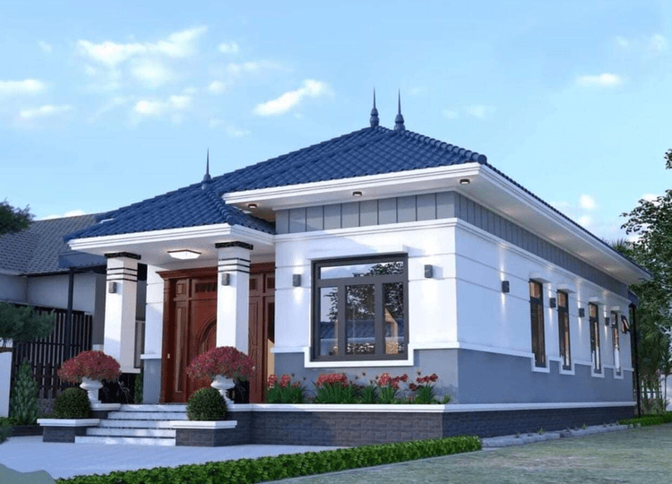 Nhà cấp 4 mái nhật 2 phòng ngủ 500 triệu