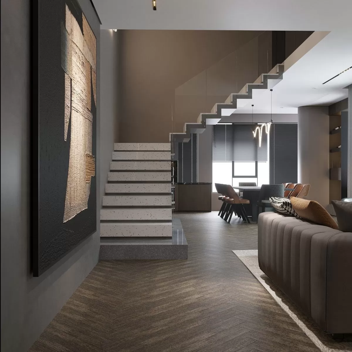 Khi nào đặt vị trí cầu thang bên trái