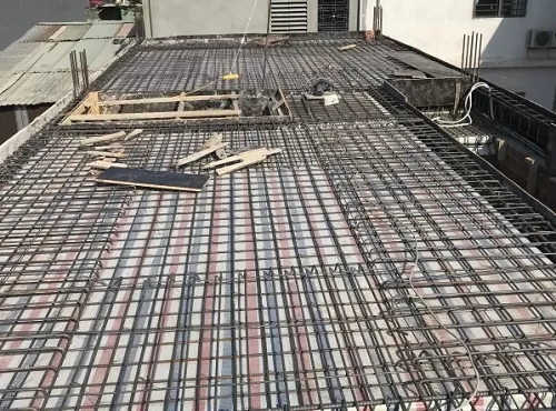 Dầm xà nhà có kích thước phụ thuộc vào số tầng