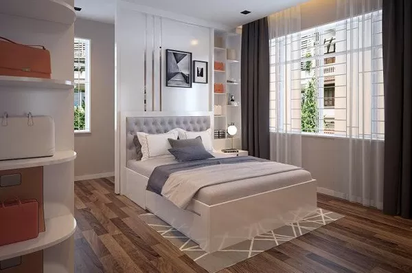 Phòng ngủ có cửa sổ thông thoáng