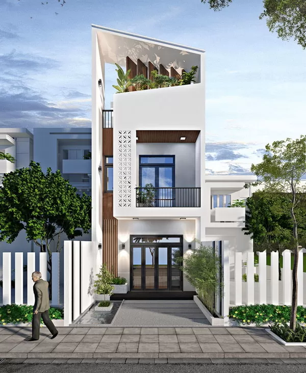 Thiết kế nhà 40m2 3 phòng ngủ thịnh hành hiện nay