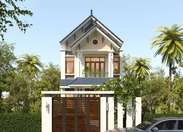 Mẫu nhà 4x10m được ưa chuộng tại nông thôn