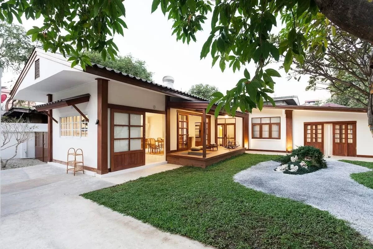 Mẫu nhà vườn kiểu Nhật cổ Chaniwa