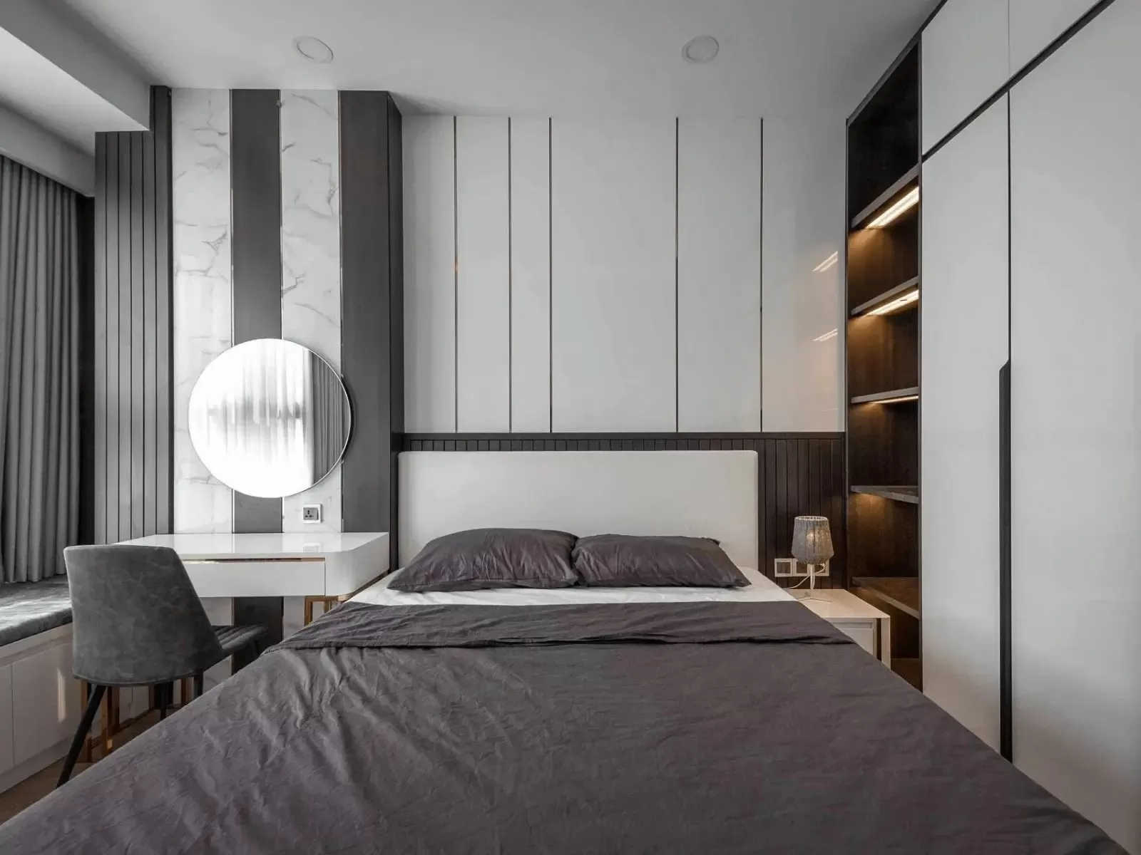 Thiết kế phòng ngủ đẹp tối giản chi tiết