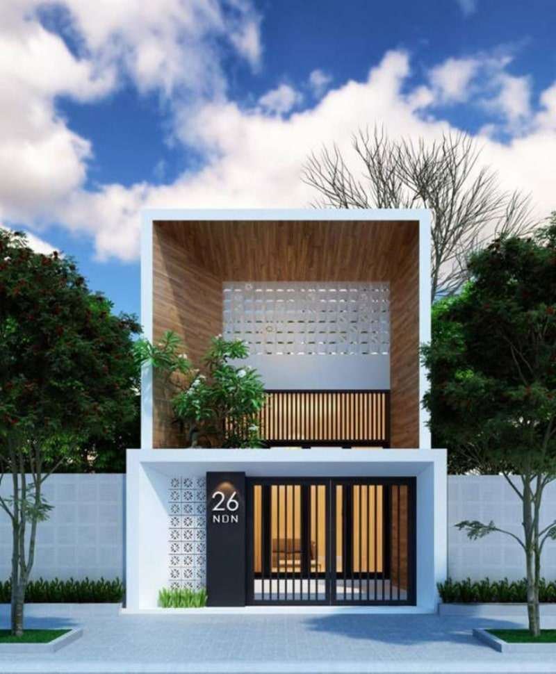 Mẫu nhà 2 phòng ngủ 40m2 chi phí rẻ 500 triệu