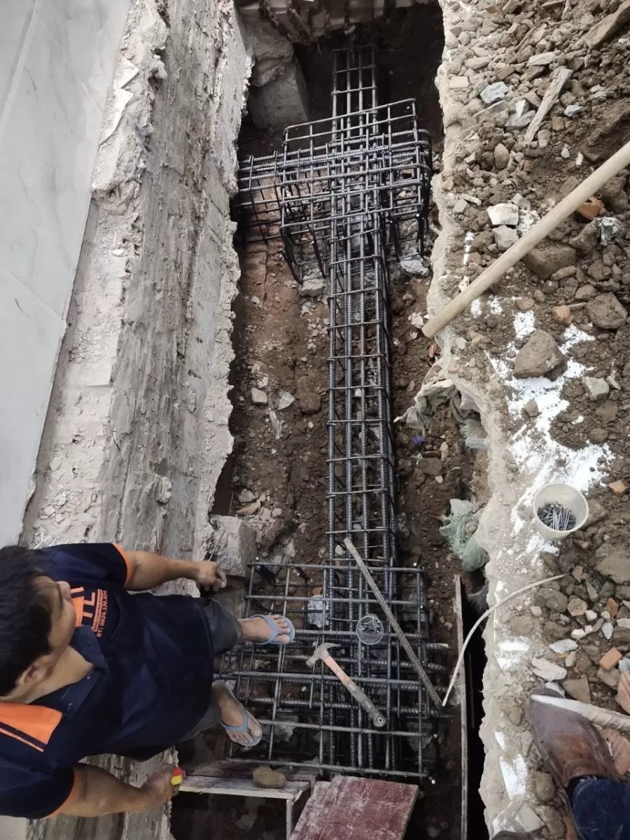 Gia cố móng khi muốn nâng thêm tầng