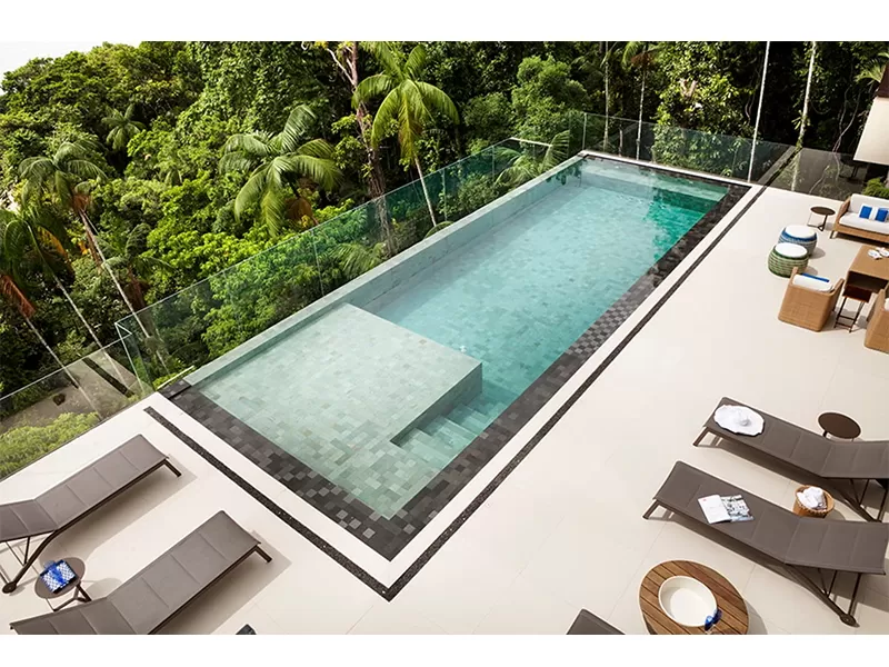 Lưu ý khi thiết thi công bể bơi trên sân thượng