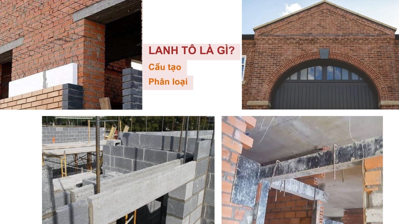 Lanh tô là yếu tố quan trọng trong các công trình để chống đỡ phần tải trọng từ kết cấu bên trên