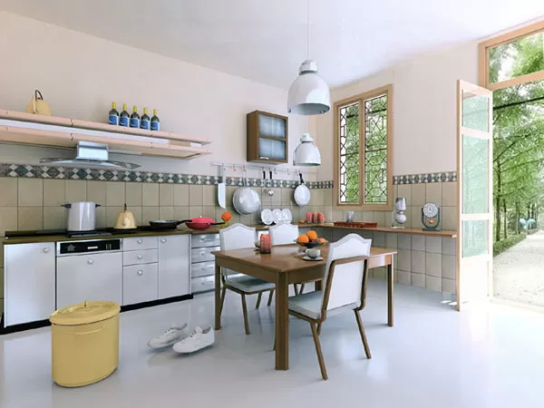 Không đặt bếp ở nơi có gió lớn hoặc gần cửa ra vào