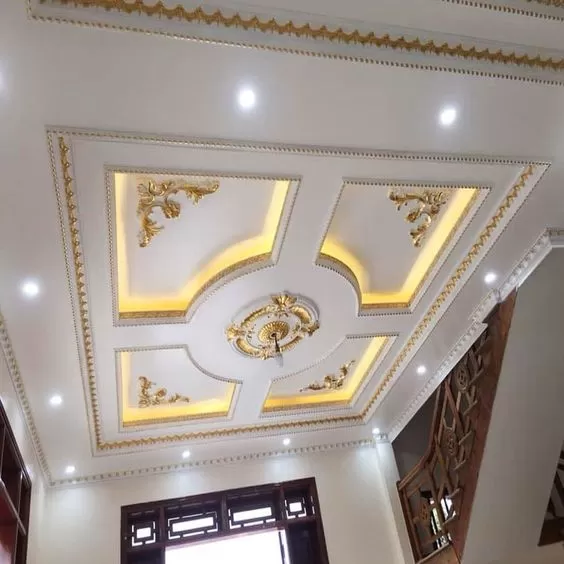 Các mẫu phào chỉ thạch cao được điêu khắc tỉ mỉ