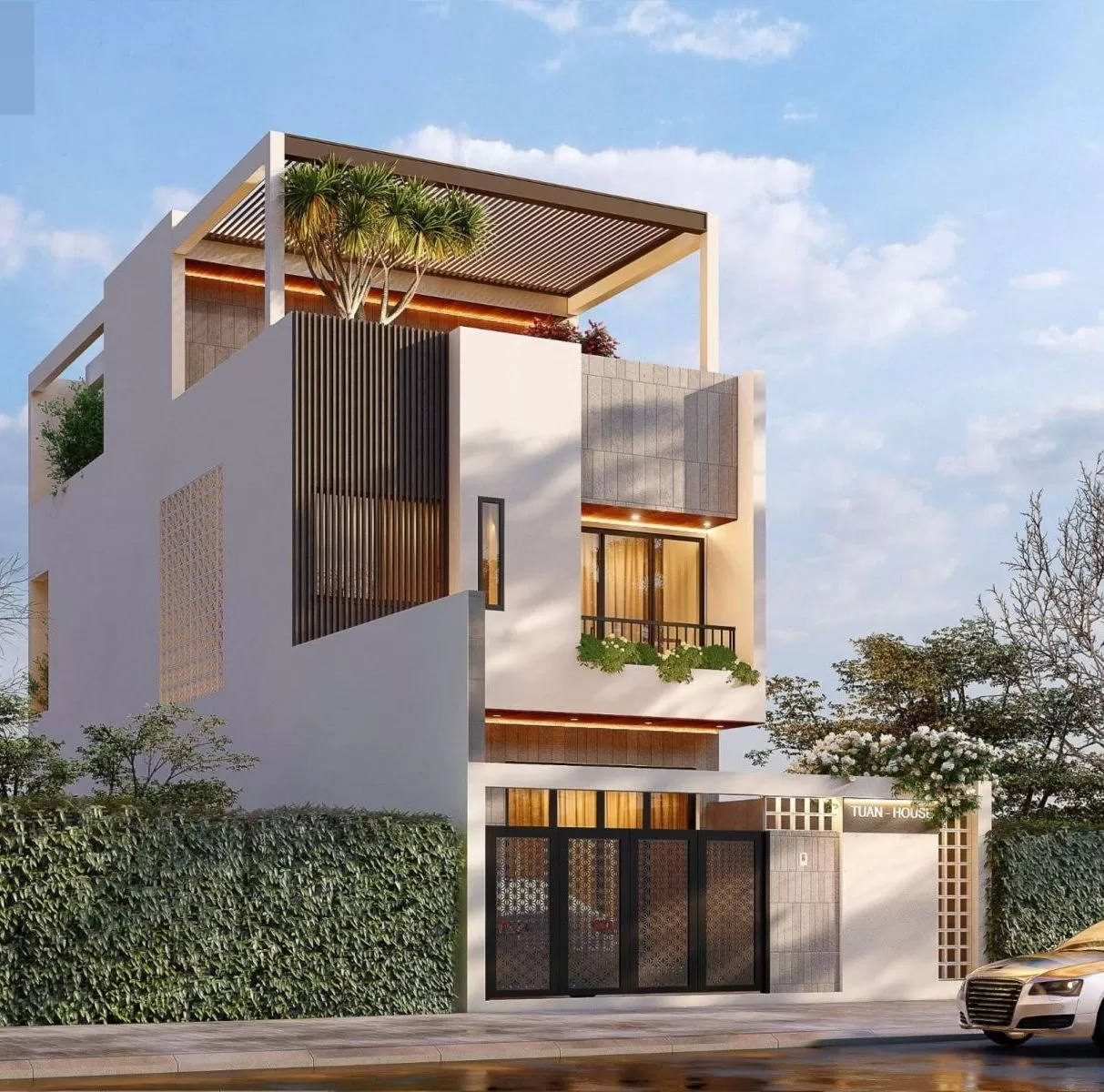 Các kinh nghiệm thiết kế nhà 3 tầng 4x12m phù hợp nhất