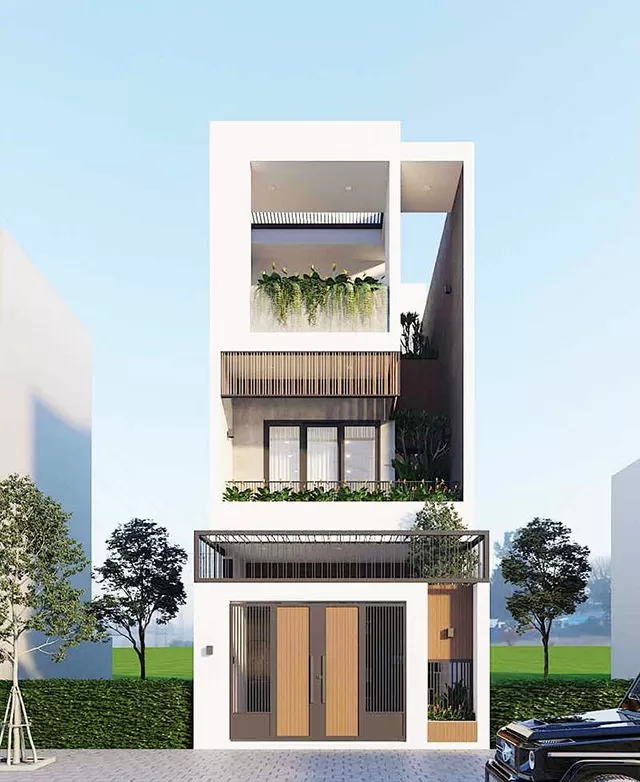  Mẫu nhà ống 4x12m 3 tầng hiện đại