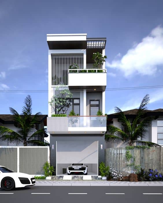 Thiết kế gara để xe mang lại nhiều thuận lợi