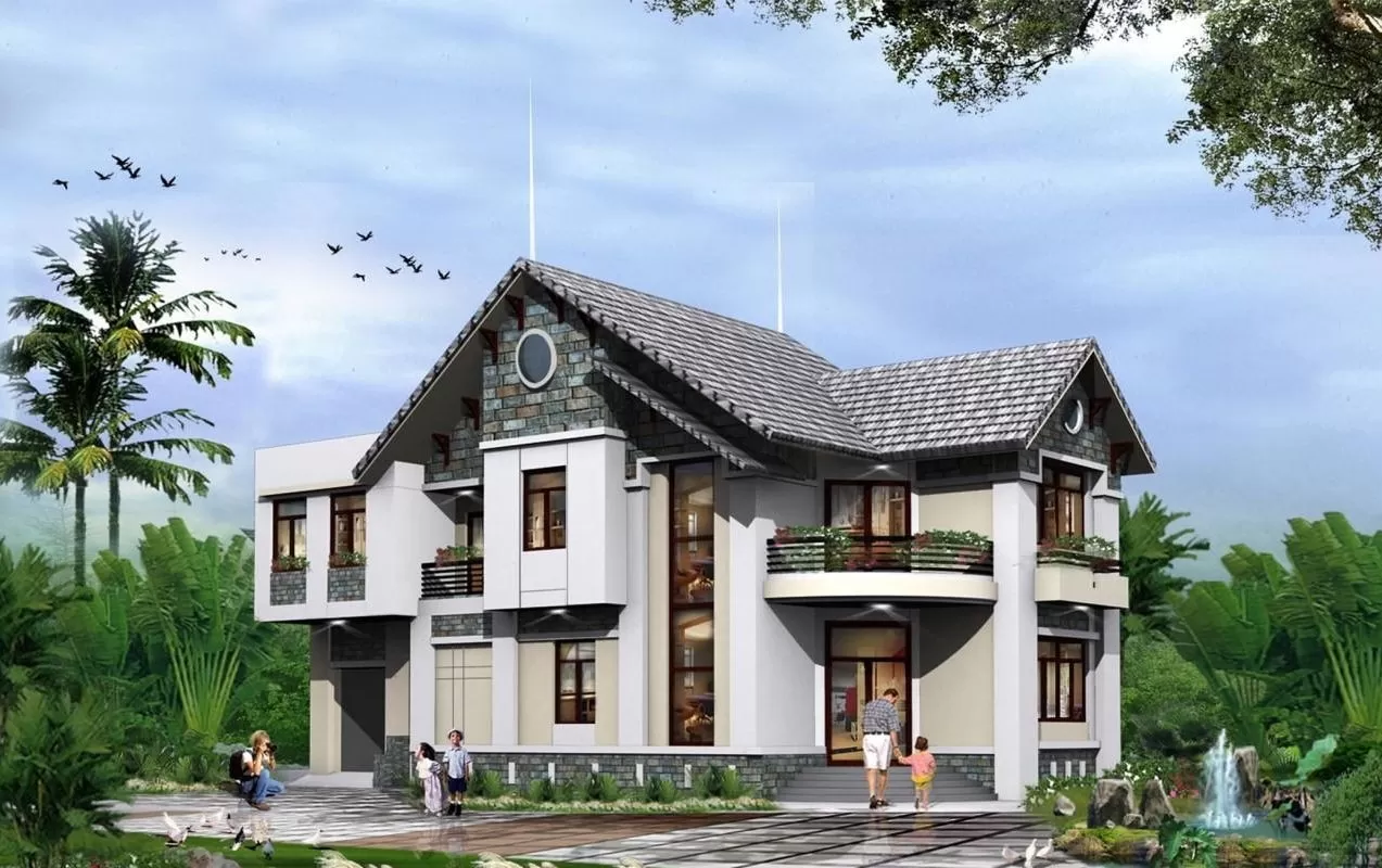 Đất vượng khí xung quanh nhà không có vật dẫn dụ sát khí