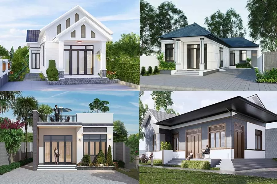 Chi phí xây nhà cấp 4 3 phòng ngủ 6x15m trọn gói bao nhiêu tiền