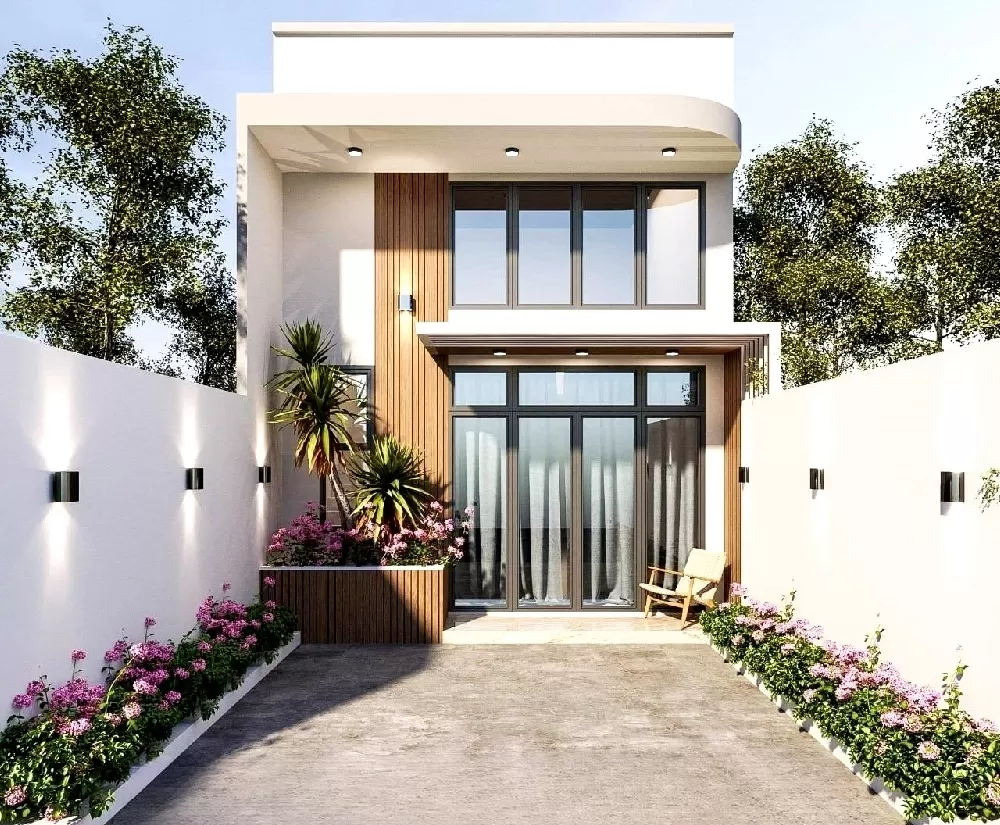 Mẫu nhà gác lửng thường có diện tích không quá lớn nên rất tiết kiệm chi phí xây dựng