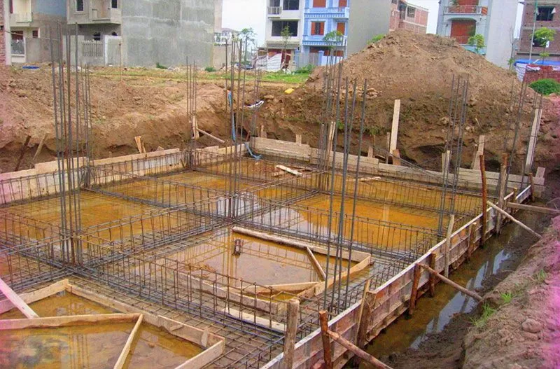 Lưu ý thật kỹ khi thi công móng cọc lệch tâm nhà phố