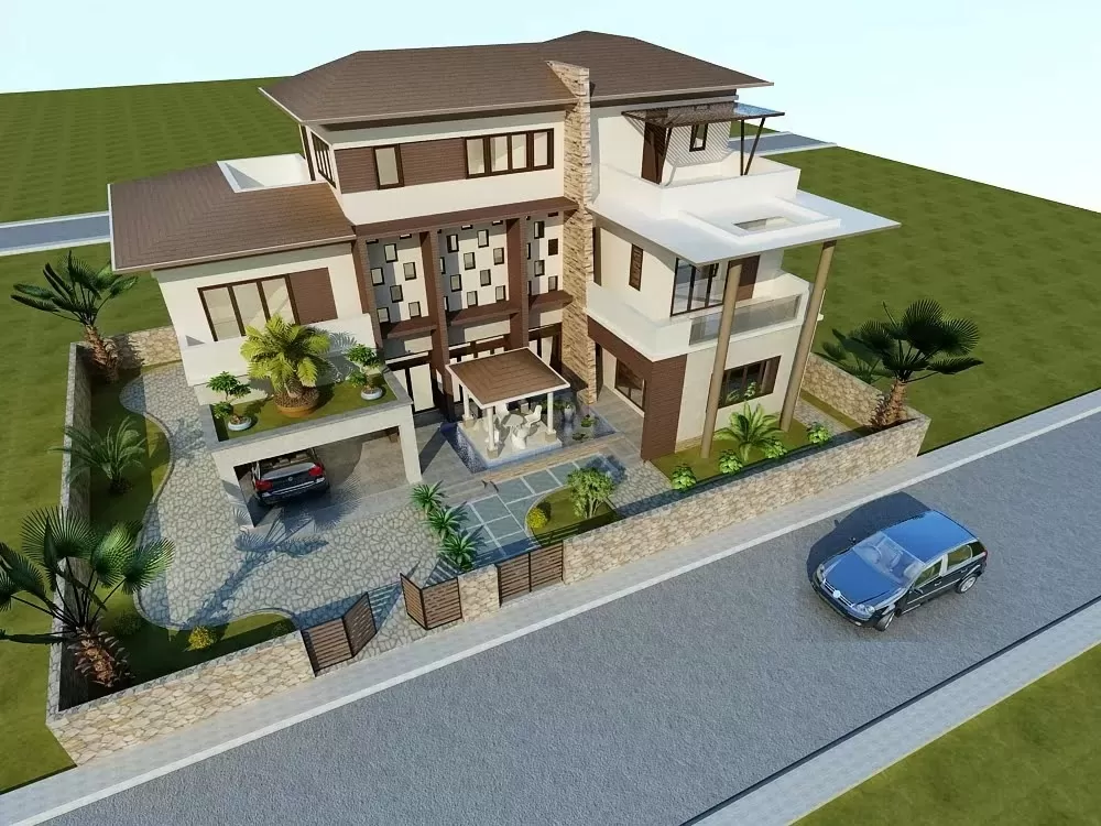 Cần thiết kế khoa học hợp lý đối với mẫu nhà chiều sâu khá hẹp