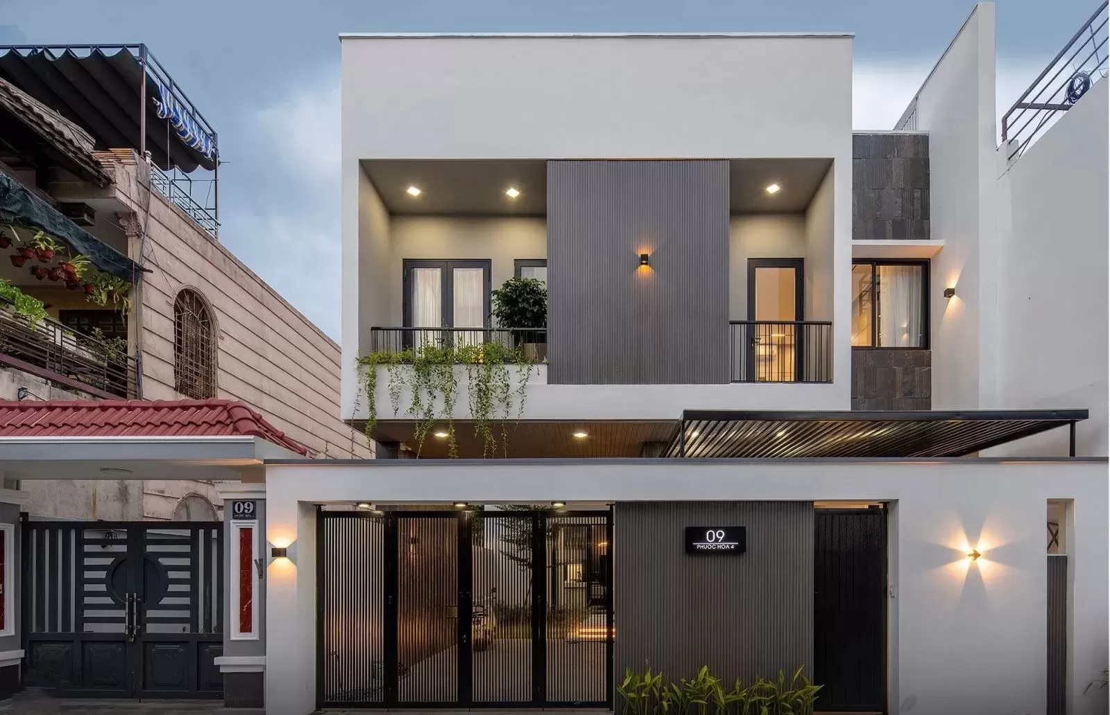 Thiết kế nhà 60m2 mặt tiền 6m phổ biến ở phố