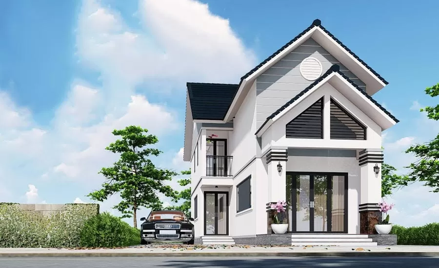 Nhà cấp 4 60m2 có gác lửng gia tăng thêm không gian sử dụng