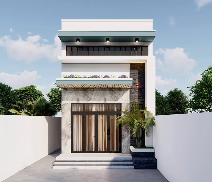 Nhà cấp 4 60m2 nhỏ nhắn xinh xắn cuốn hút