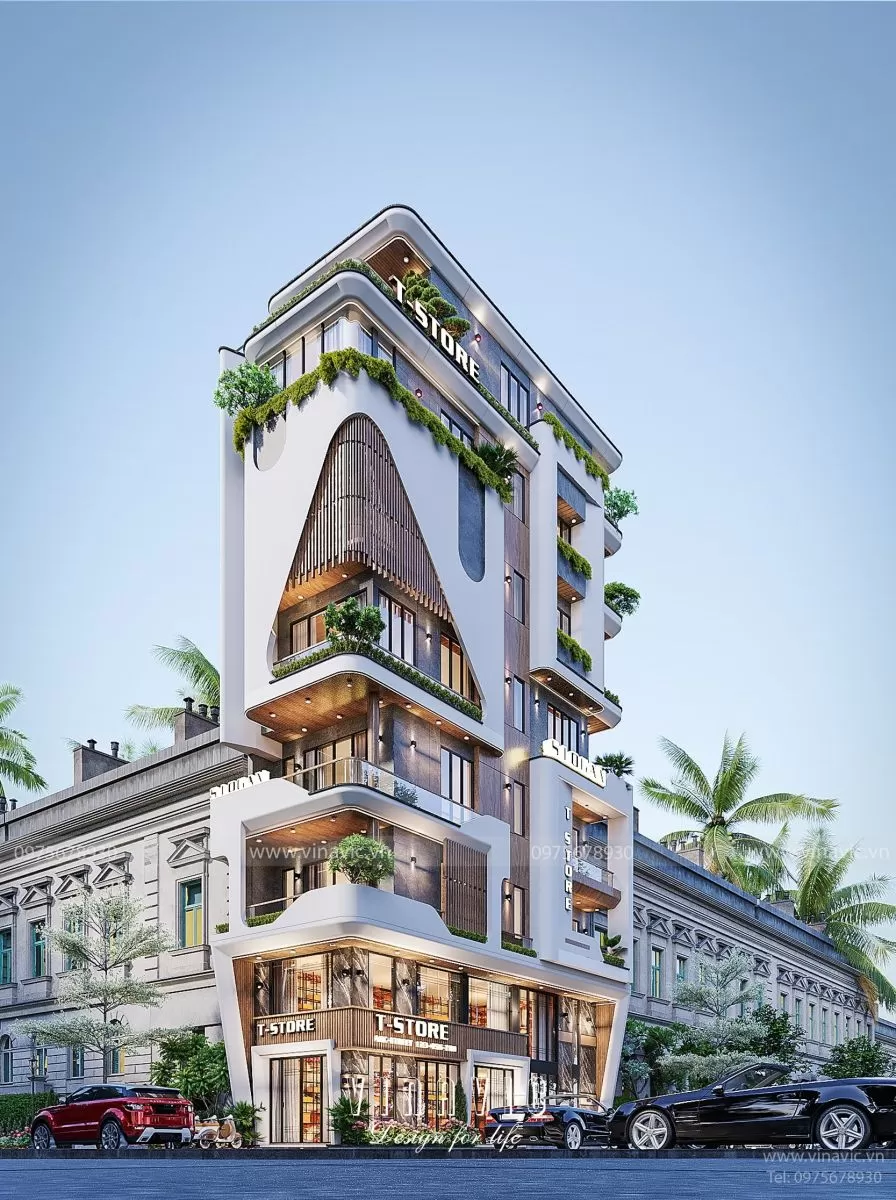 Nhà 5x10m có thang máy mang lại giá trị thẩm mỹ cao