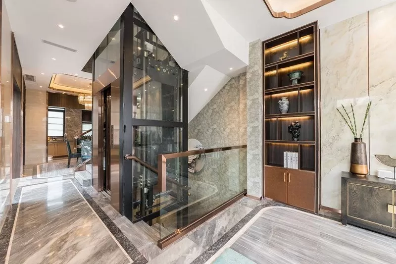 Thiết kế nhà có thang máy mang lại sự tiện nghi linh hoạt khi di chuyển