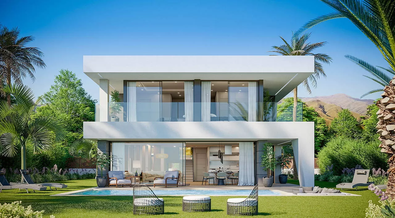 Biệt thự 2 tầng nhà vườn hiện đại được ưa chuộng phổ biến 