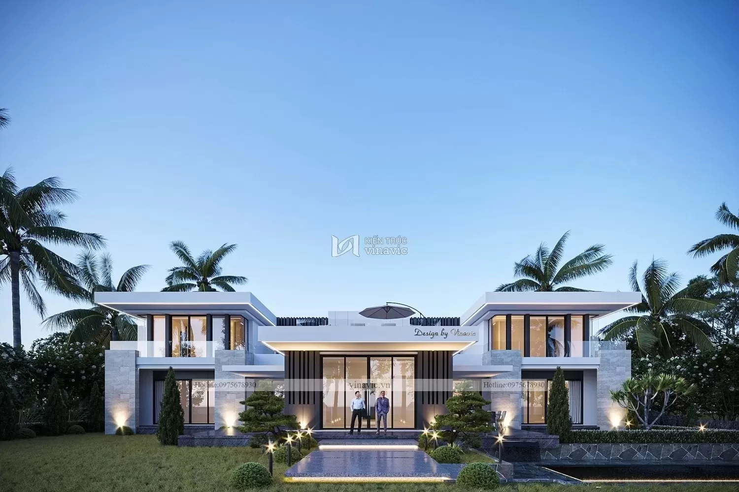 Biệt thự nhà vườn 2 tầng kết hợp nghỉ dưỡng