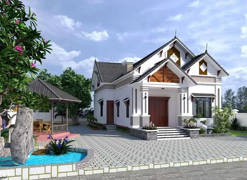 Kinh nghiệm xây nhà cấp 4 3 phòng ngủ 80m2 không phát sinh chi phí