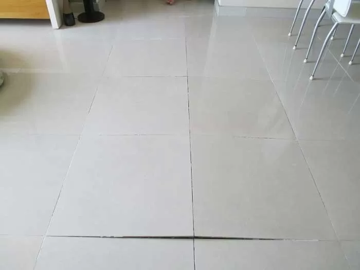 Xác định vị trí gạch bị phồng