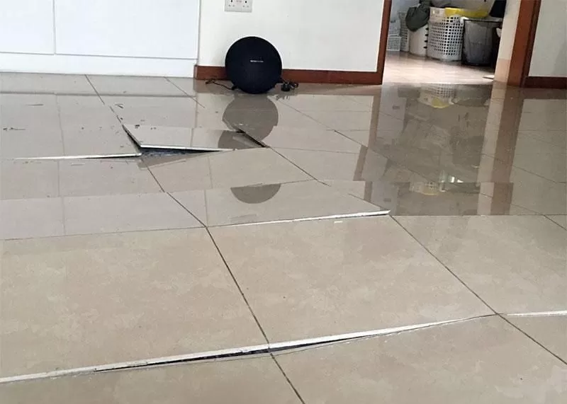 Tác hại khi gạch lát nền bị ộp