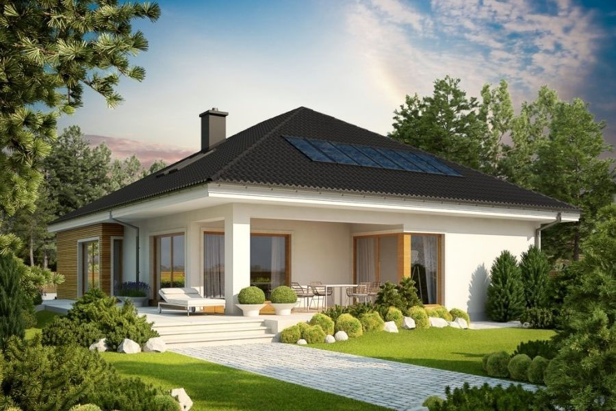 Ưu tiên thiết kế không gian mở thoáng đãng cho mẫu nhà vườn