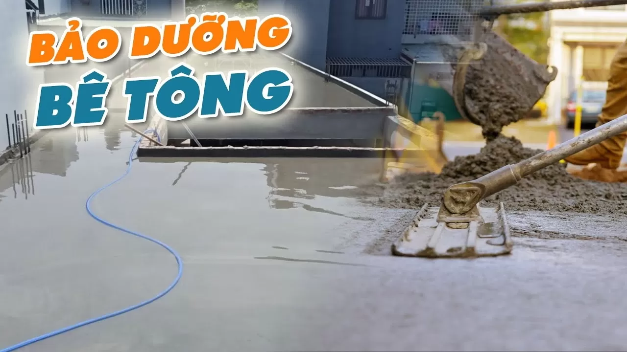 Mục đích của bảo dưỡng bê tông tươi mới đổ 