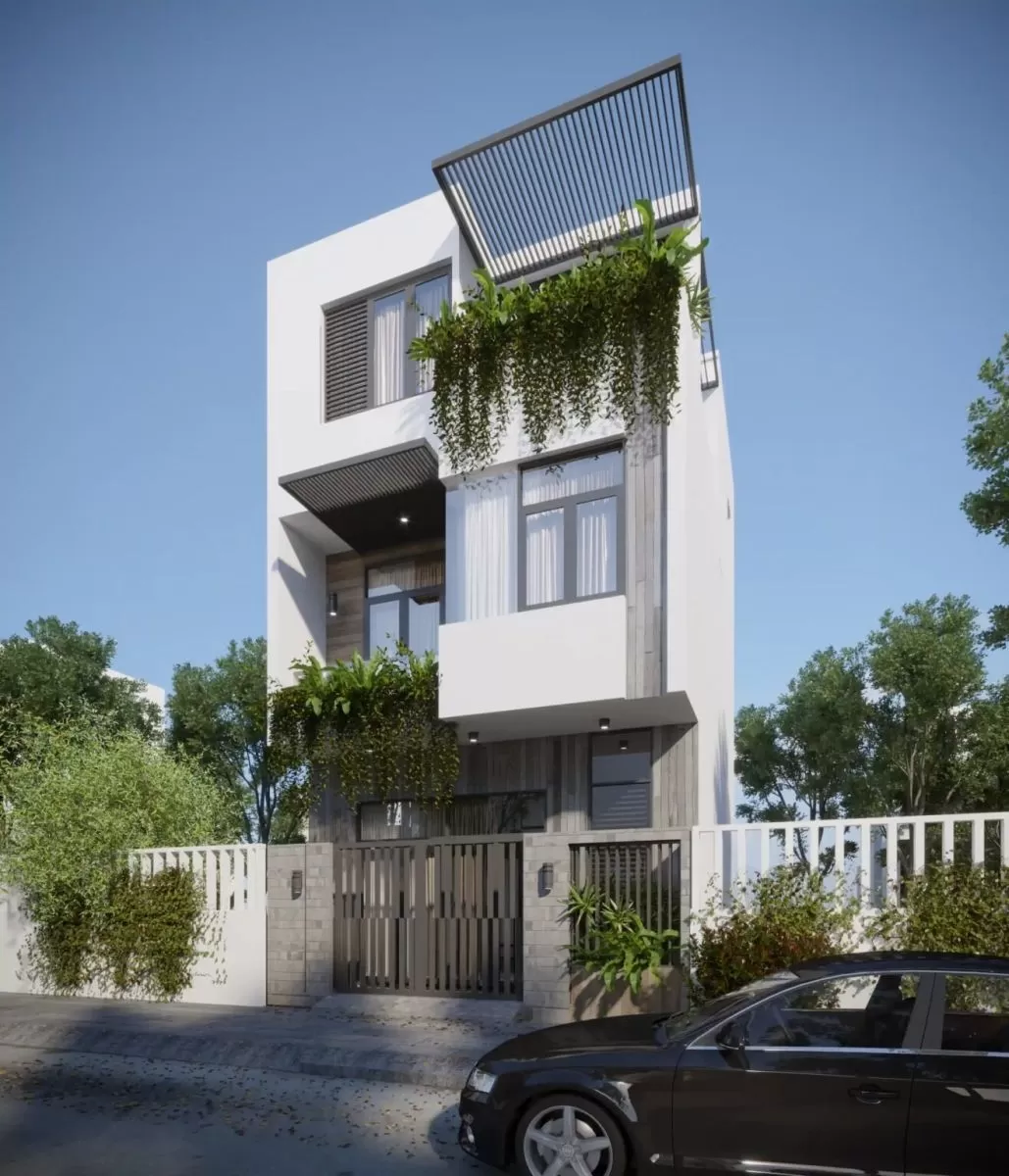 Một số lưu ý khi thiết kế nhà 4x20 có gara