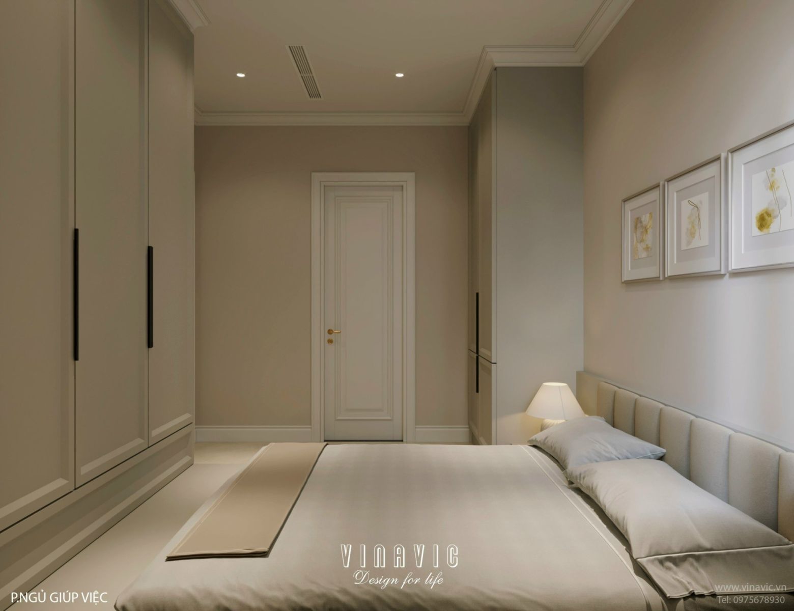 Thiết kế nội thất biệt thự 4 tầng 15m x 10m (CĐT: Mrs Linh- Lào Cai) NT2331